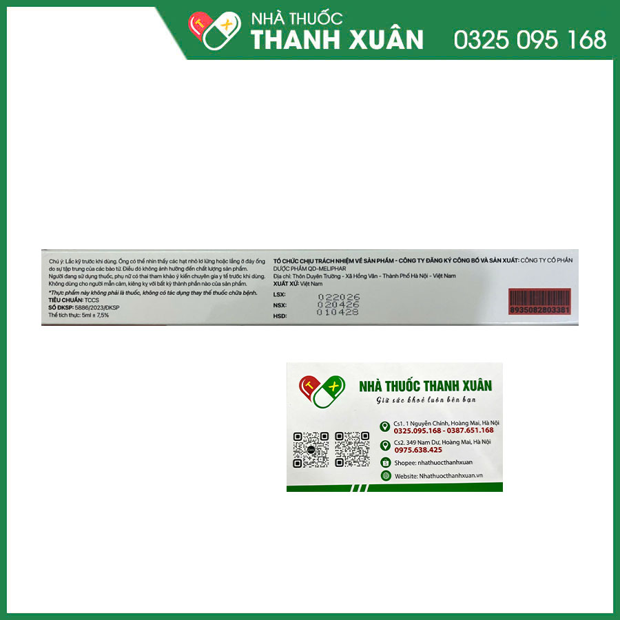 Men vi sinh BIO Meligroup giúp bổ sung lợi khuẩn, giảm triệu chứng rối loạn tiêu hoá do loạn khuẩn đường ruột